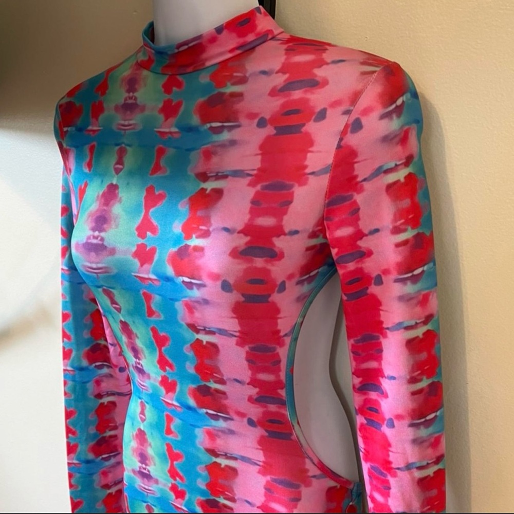 Vibrant Backless Dress